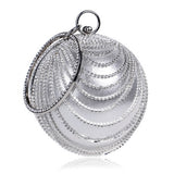 Fiona Round Clutch Bag - Fashion Genie Boutique