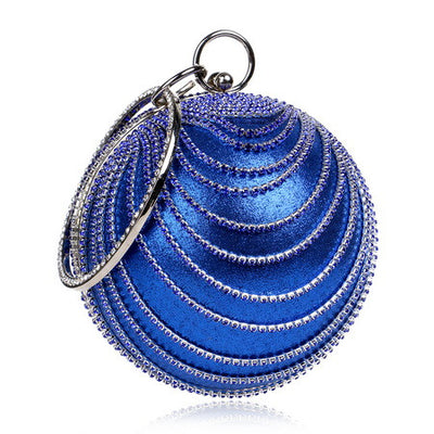 Fiona Round Clutch Bag - Fashion Genie Boutique