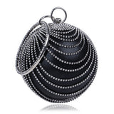 Fiona Round Clutch Bag - Fashion Genie Boutique