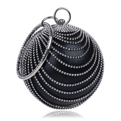 Fiona Round Clutch Bag - Fashion Genie Boutique