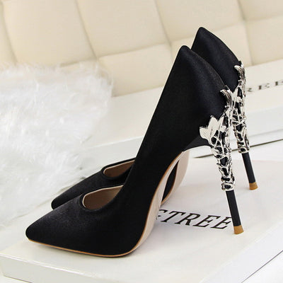 Platinum Status Statement High Heels - Fashion Genie Boutique