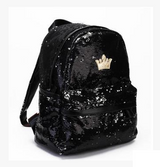 Rose Gold Sequin Mini Backpack - Fashion Genie Boutique