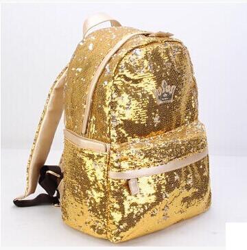 Rose Gold Sequin Mini Backpack - Fashion Genie Boutique
