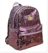 Rose Gold Sequin Mini Backpack - Fashion Genie Boutique