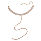 Rhinestone Collar Necklace - Fashion Genie Boutique