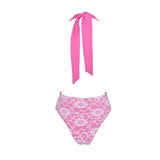 Livello Pink Plunge Swimsuit - Fashion Genie Boutique
