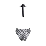San Marino Black Metallic Plunge Swimsuit - Fashion Genie Boutique