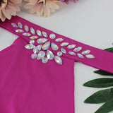 Promised Paradise Pink Crystal Monokini Swimsuit - Fashion Genie Boutique