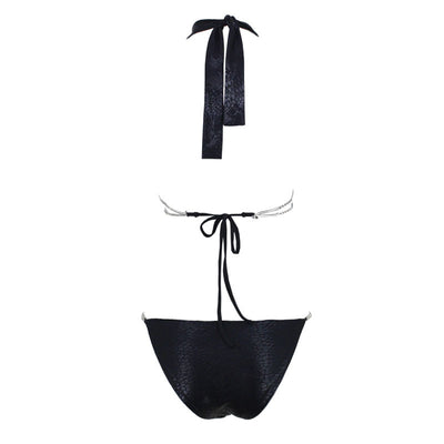 Promised Paradise Pink Crystal Monokini Swimsuit - Fashion Genie Boutique