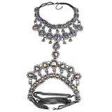 Lauren Crystal Body Chain Necklace - Fashion Genie Boutique