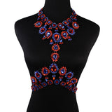 Lauren Crystal Body Chain Necklace - Fashion Genie Boutique