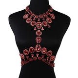 Lauren Crystal Body Chain Necklace - Fashion Genie Boutique