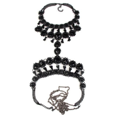 Lauren Crystal Body Chain Necklace - Fashion Genie Boutique