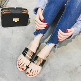 Everyday Diva Gold Sliders - Fashion Genie Boutique