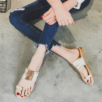 Everyday Diva Gold Sliders - Fashion Genie Boutique
