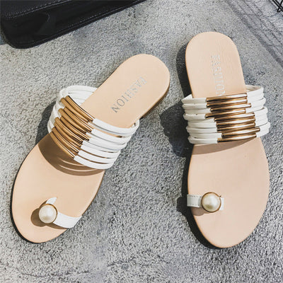 Everyday Diva Gold Sliders - Fashion Genie Boutique