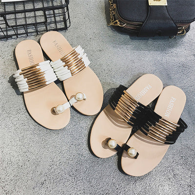Everyday Diva Gold Sliders - Fashion Genie Boutique