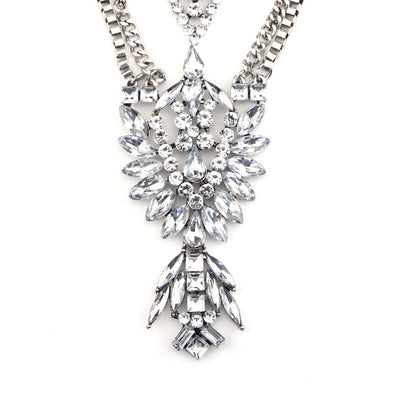 Long Statement Pendant Necklace - Fashion Genie Boutique