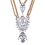 Long Statement Pendant Necklace - Fashion Genie Boutique