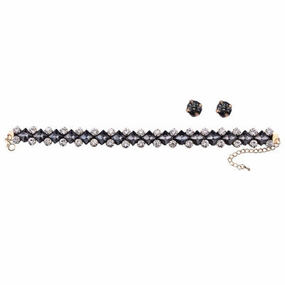 Luxury Crystal Choker Necklace - Fashion Genie Boutique