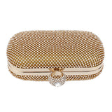 Yvonne Diamond-Studded Clutch Bag - Fashion Genie Boutique