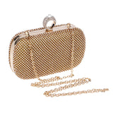 Yvonne Diamond-Studded Clutch Bag - Fashion Genie Boutique