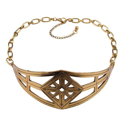 Gold Cross Choker Necklace - Fashion Genie Boutique
