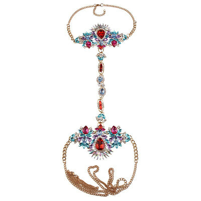 Gem Body Statement Necklace - Fashion Genie Boutique