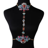 Gem Body Statement Necklace - Fashion Genie Boutique