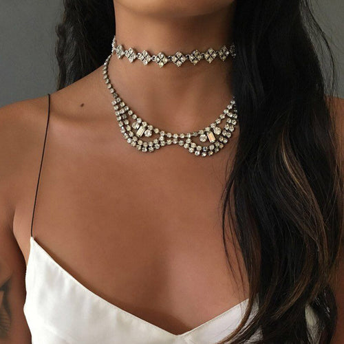 Collar Choker Necklace - Fashion Genie Boutique