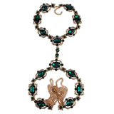 Rosetta Crystal Body Chain Necklace - Fashion Genie Boutique
