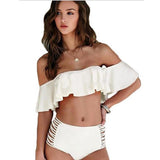 Always Blazing Bardot Bikini Swimsuit - Fashion Genie Boutique