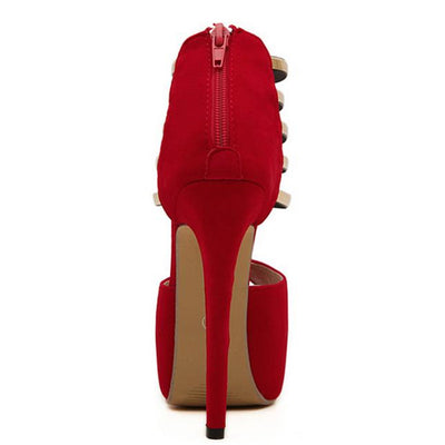 Runway Slay Playform High Heels - Fashion Genie Boutique