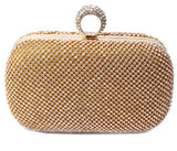 Yvonne Diamond-Studded Clutch Bag - Fashion Genie Boutique