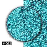 TZ Cosmetics Single Pressed Powder Glitter Eyeshadow - Fashion Genie Boutique