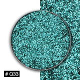 TZ Cosmetics Single Pressed Powder Glitter Eyeshadow - Fashion Genie Boutique