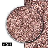 TZ Cosmetics Single Pressed Powder Glitter Eyeshadow - Fashion Genie Boutique
