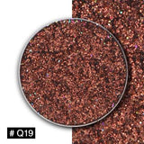TZ Cosmetics Single Pressed Powder Glitter Eyeshadow - Fashion Genie Boutique
