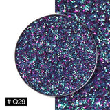 TZ Cosmetics Single Pressed Powder Glitter Eyeshadow - Fashion Genie Boutique