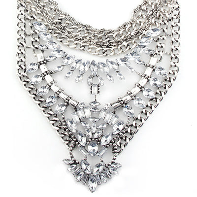 Pendant Chunky Statement Necklace - Fashion Genie Boutique