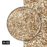 TZ Cosmetics Single Pressed Powder Glitter Eyeshadow - Fashion Genie Boutique