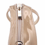 Luxe Soiree Gold Glitter Strappy Heels - Fashion Genie Boutique