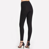 Fashion Perk Black Embroidered Leggings - Fashion Genie Boutique