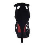 All Time High Grey & Black Cut Out Heels - Fashion Genie Boutique