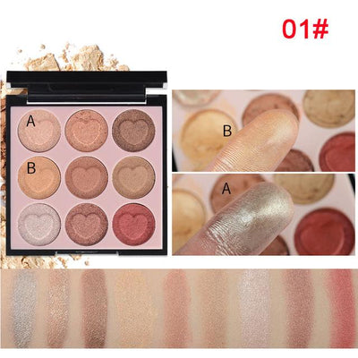 Hold Live Crystal Diamond Glitter Eyeshadow Palette - Fashion Genie Boutique