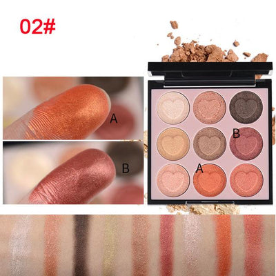 Hold Live Crystal Diamond Glitter Eyeshadow Palette - Fashion Genie Boutique