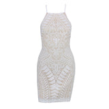 Queen Kylie White Mini Dress - Fashion Genie Boutique