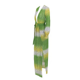 Makena Blue Multi Maxi Kaftan - Fashion Genie Boutique