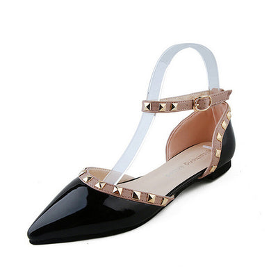 Between Me and You Black Studded Pumps - Fashion Genie Boutique