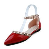 Between Me and You Red Studded Pumps - Fashion Genie Boutique
